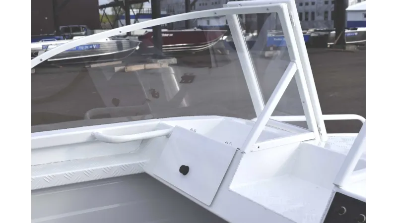 Алюминиевая лодка Wyatboat-390 Pro, фото: 8