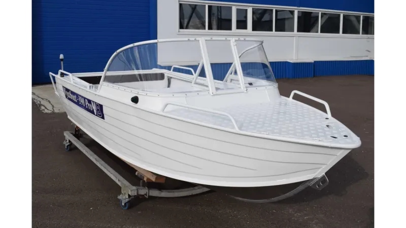 Алюминиевая лодка Wyatboat-390 Pro, фото: 6