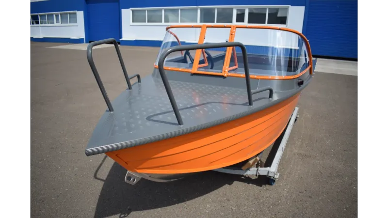 Алюминиевая лодка Wyatboat-390 Pro, фото: 3