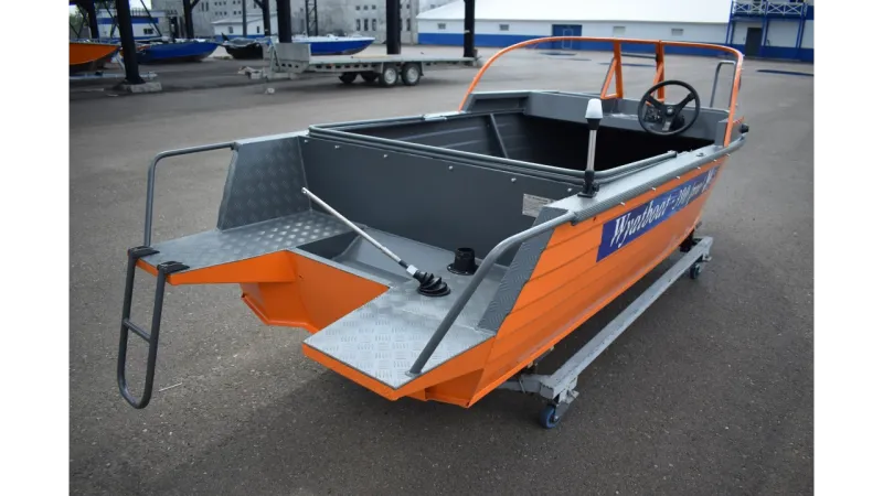Алюминиевая лодка Wyatboat-390 Pro, фото: 2