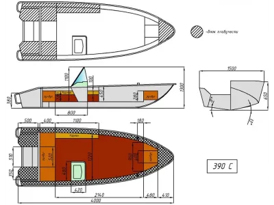 Лодка Wyatboat-390 C
