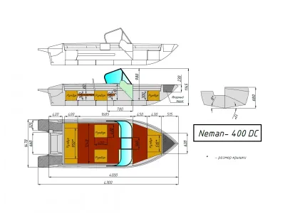 Лодка Neman-400 DC