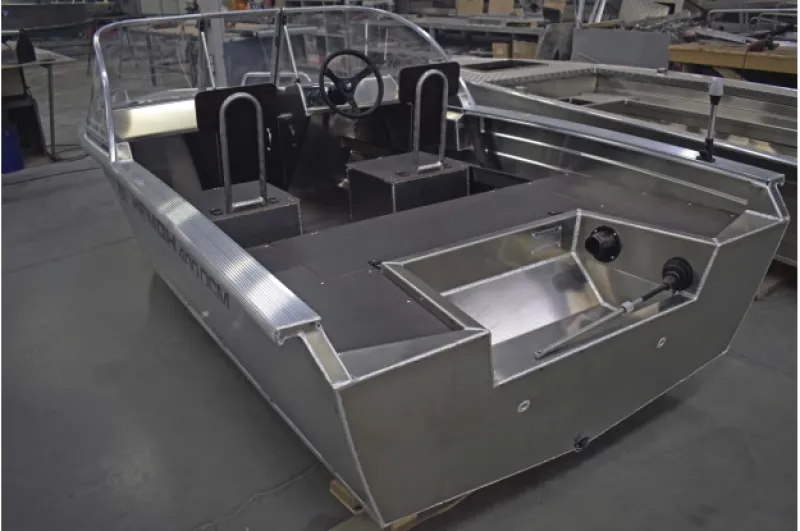 Алюминиевая лодка Неман-400 DCM, фото: 24