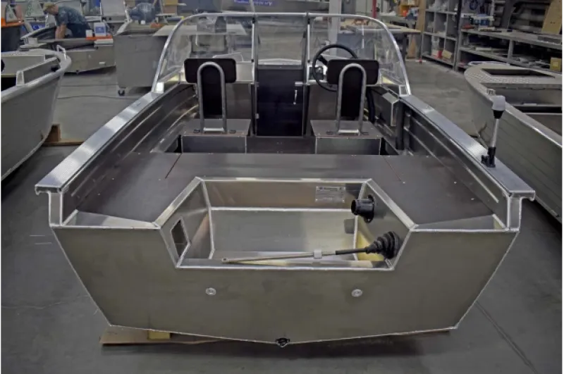 Алюминиевая лодка Неман-400 DCM, фото: 21