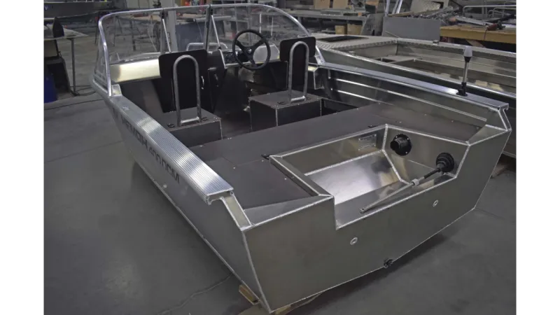 Алюминиевая лодка Неман-400 DCM, фото: 7