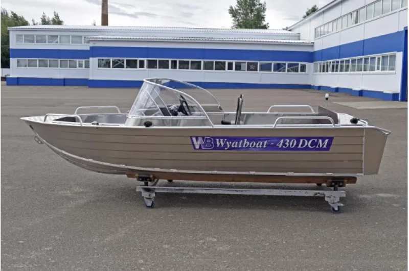 Моторная лодка Wyatboat-430 DCM, фото: 21