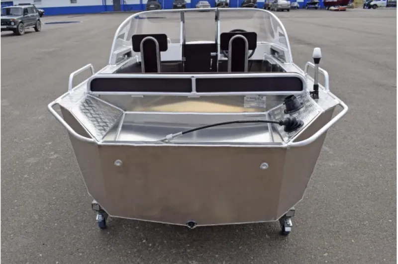 Моторная лодка Wyatboat-430 DCM, фото: 19