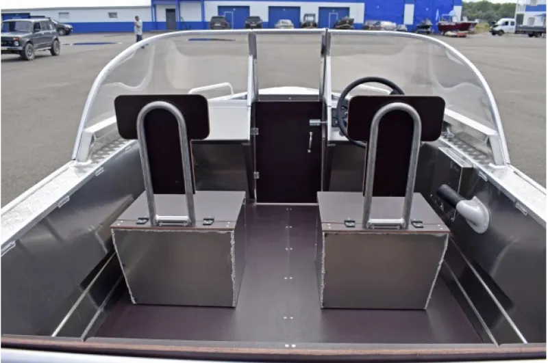 Моторная лодка Wyatboat-430 DCM, фото: 18