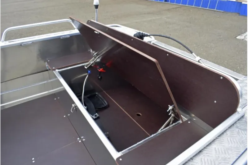 Моторная лодка Wyatboat-430 DCM, фото: 16