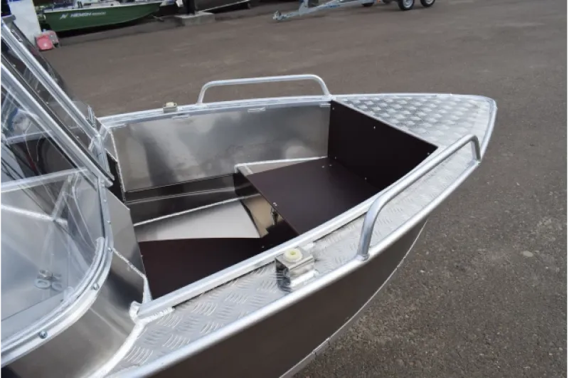 Моторная лодка Wyatboat-430 DCM, фото: 13
