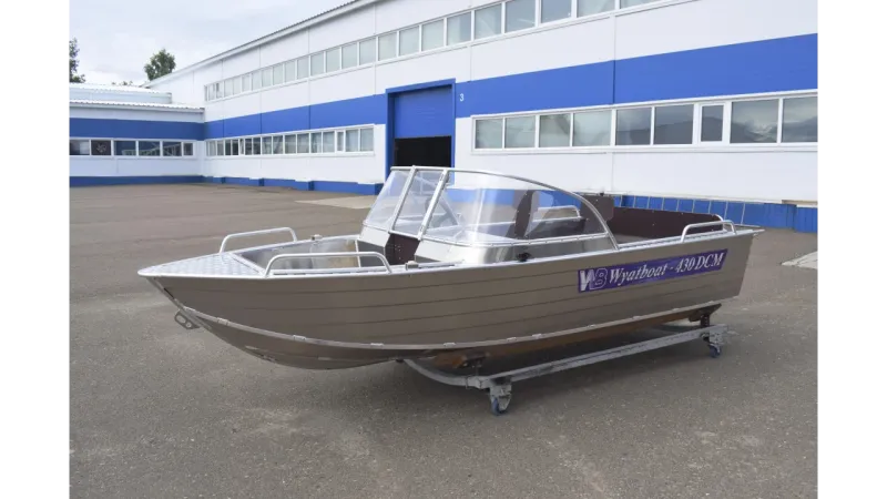 Моторная лодка Wyatboat-430 DCM, фото: 11