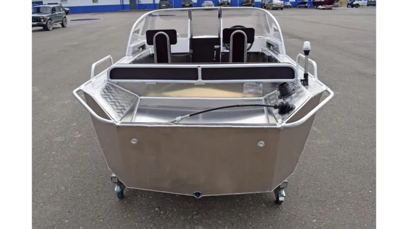 Моторная лодка Wyatboat-430 DCM, фото: 7