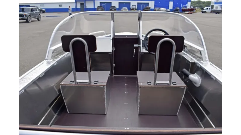 Моторная лодка Wyatboat-430 DCM, фото: 6