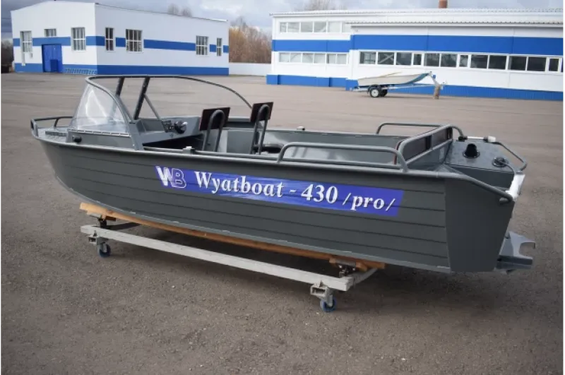 Моторная лодка Wyatboat-430 Pro, фото: 14