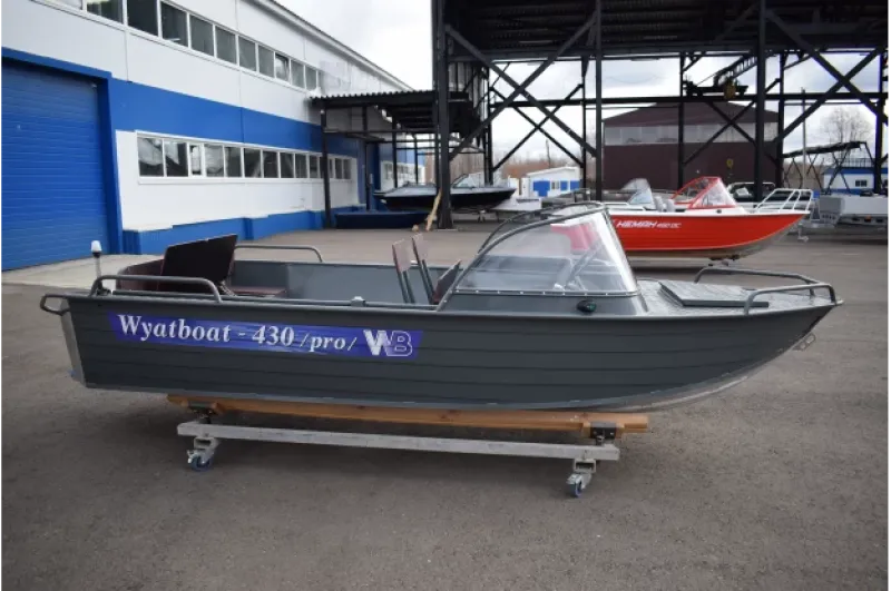 Моторная лодка Wyatboat-430 Pro, фото: 13