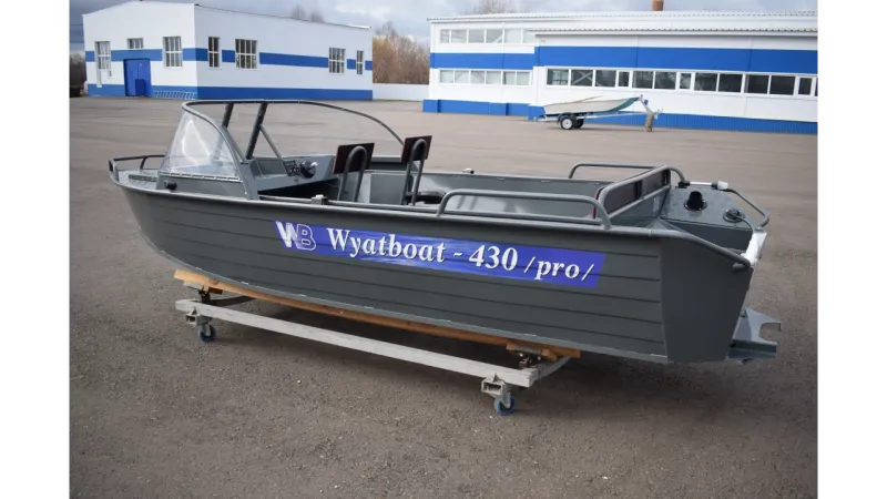 Моторная лодка Wyatboat-430 Pro, фото: 2