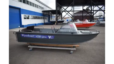 Моторная лодка Wyatboat-430 Pro обложка