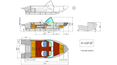 Лодка Неман-450 DC