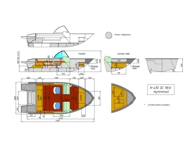 Лодка Неман-450 DC NEW без покраски