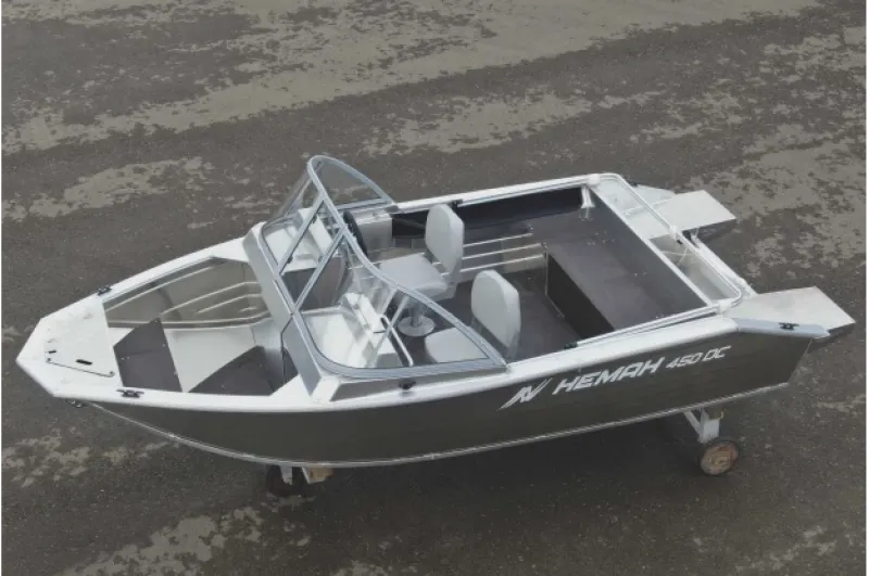 Моторная лодка Неман-450 DC NEW без покраски, фото: 21