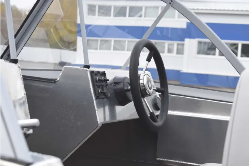 Моторная лодка Неман-450 DC NEW без покраски, фото: 16