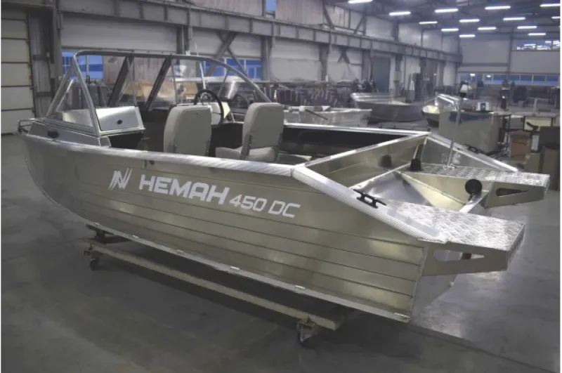 Моторная лодка Неман-450 DC NEW без покраски, фото: 15