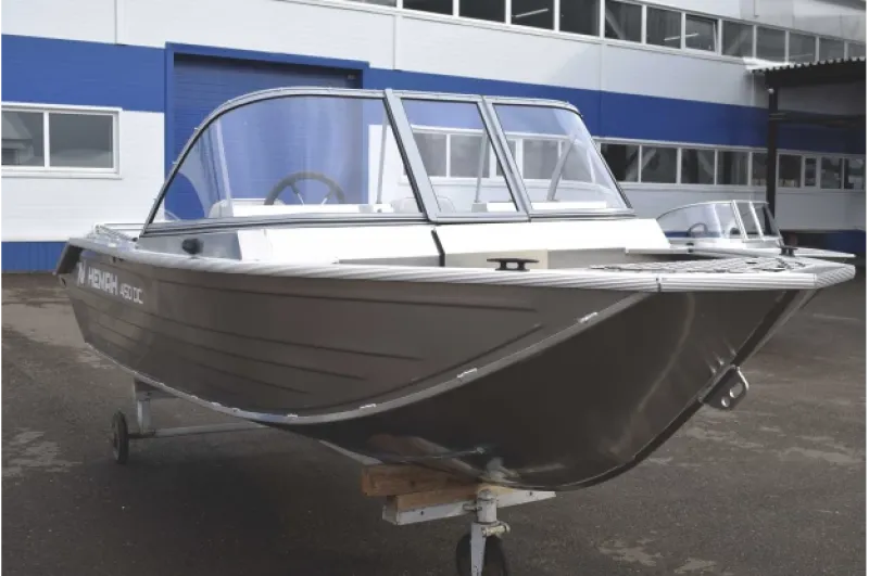 Моторная лодка Неман-450 DC NEW без покраски, фото: 12