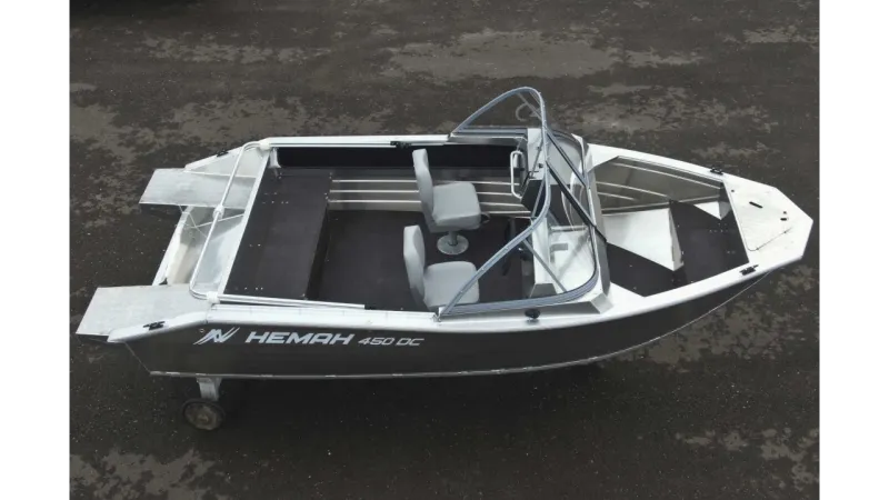 Моторная лодка Неман-450 DC NEW без покраски, фото: 9