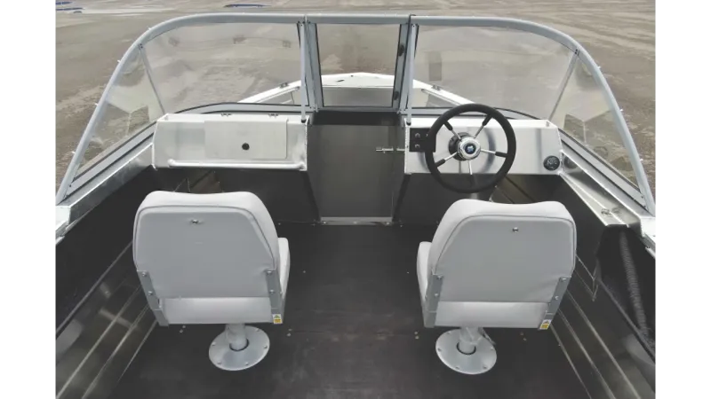 Моторная лодка Неман-450 DC NEW без покраски, фото: 8