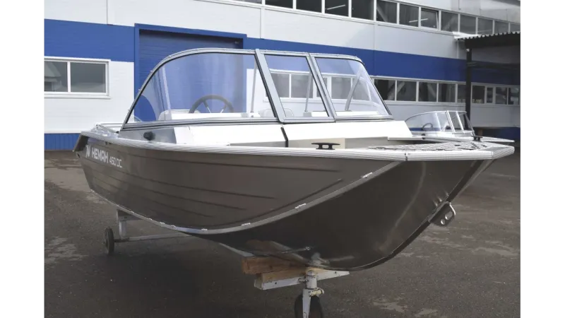 Моторная лодка Неман-450 DC NEW без покраски, фото: 1