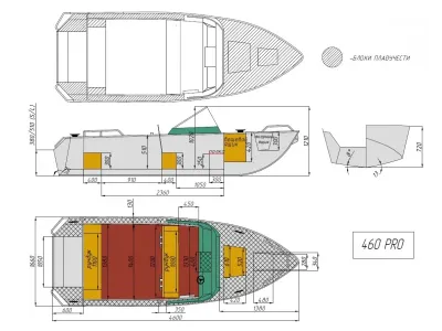 Лодка Wyatboat-460 Pro