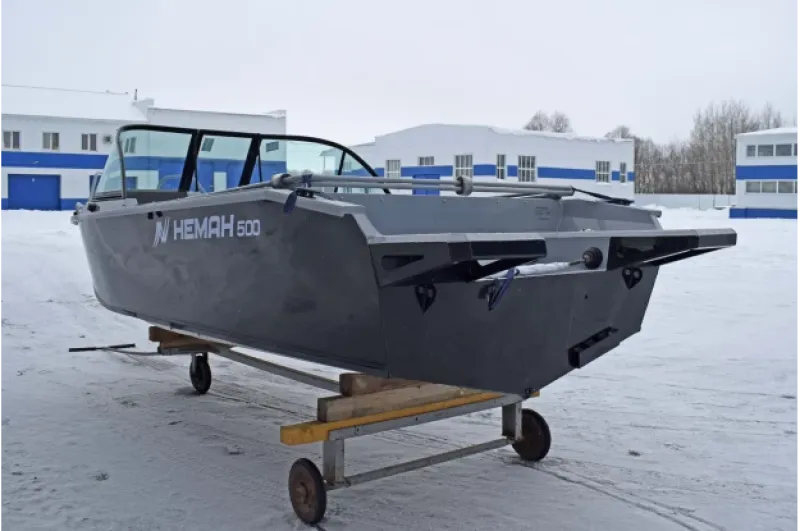 Алюминиевая лодка Неман-500 Pro, фото: 31