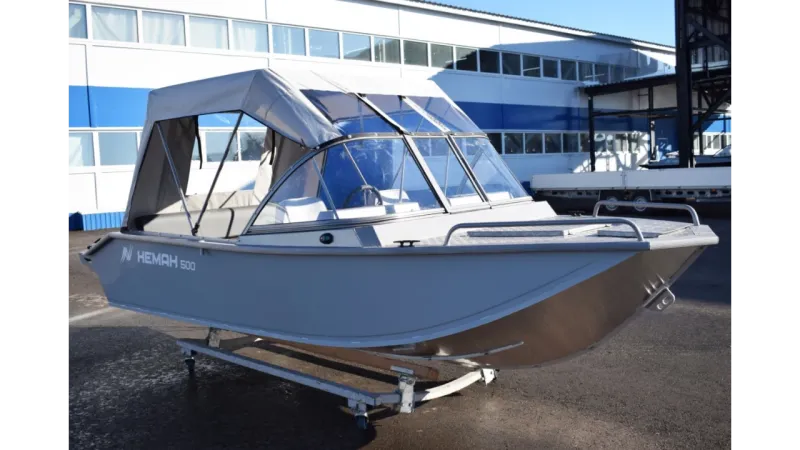 Алюминиевая лодка Неман-500 Pro, фото: 4