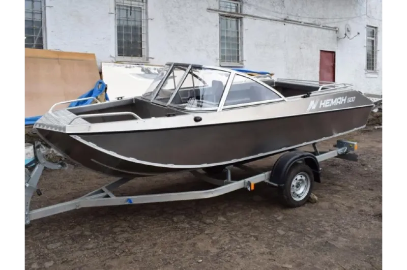 Алюминиевая лодка Неман-500 DC (без покраски), фото: 19