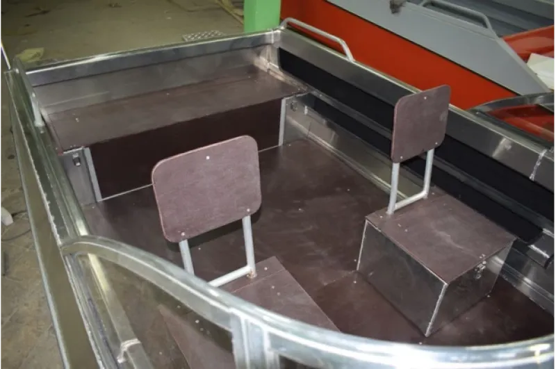 Алюминиевая лодка Неман-500 DC (без покраски), фото: 15