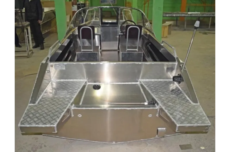 Алюминиевая лодка Неман-500 DC (без покраски), фото: 13