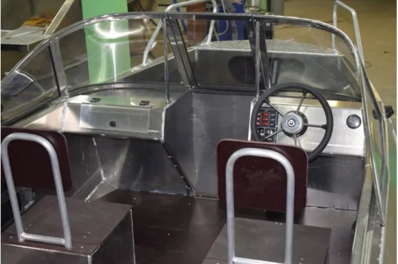 Алюминиевая лодка Неман-500 DC (без покраски), фото: 12