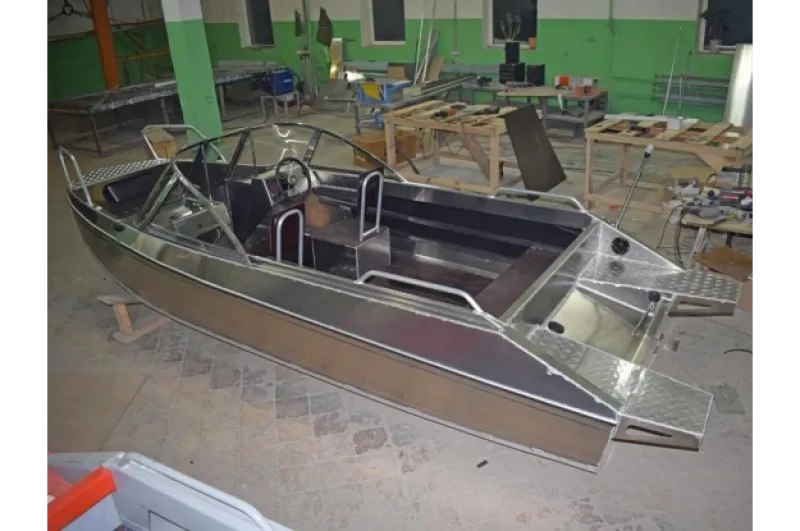 Алюминиевая лодка Неман-500 DC (без покраски), фото: 11