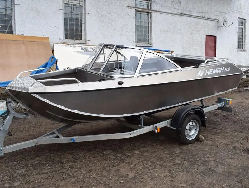 Алюминиевая лодка Неман-500 DC (без покраски), фото: 9