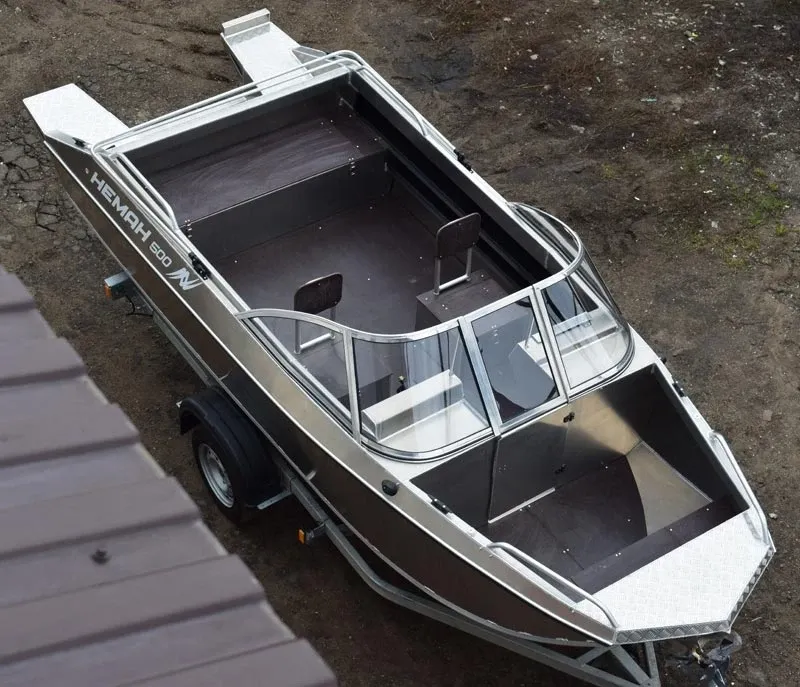 Алюминиевая лодка Неман-500 DC (без покраски), фото: 8