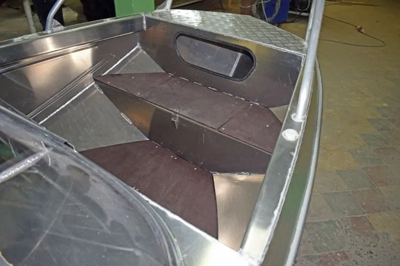 Алюминиевая лодка Неман-500 DC (без покраски), фото: 4