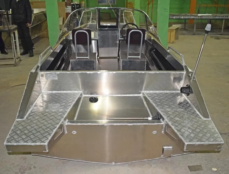 Алюминиевая лодка Неман-500 DC (без покраски), фото: 3