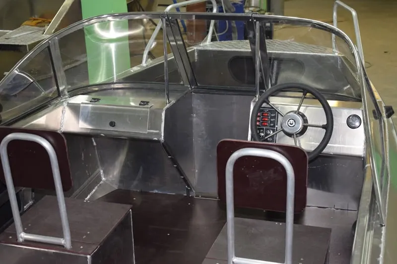 Алюминиевая лодка Неман-500 DC (без покраски), фото: 2