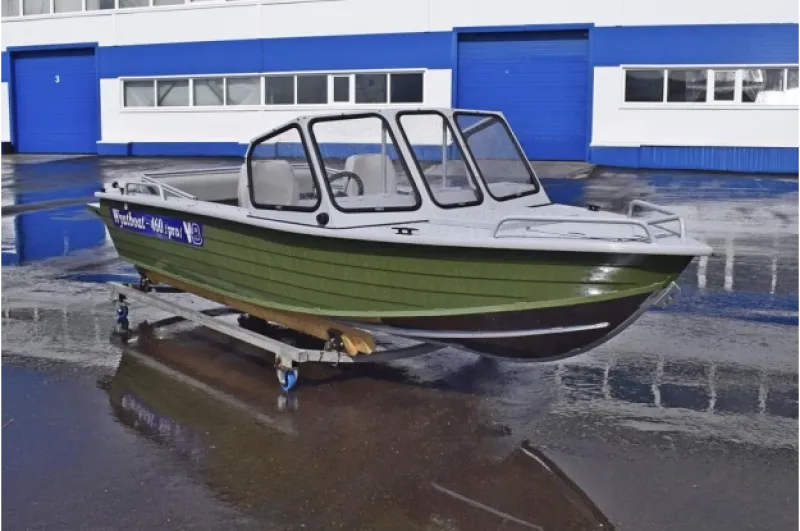 Моторная лодка Wyatboat-460 DCM Pro, фото: 23