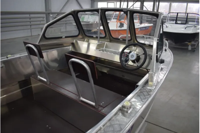 Моторная лодка Wyatboat-460 DCM Pro, фото: 15