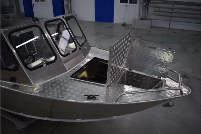 Моторная лодка Wyatboat-460 DCM Pro, фото: 14