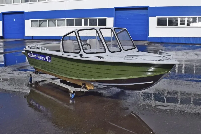 Моторная лодка Wyatboat-460 DCM Pro, фото: 11
