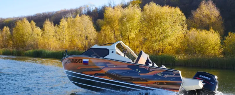 Алюминиевая лодка Салют-585 HT, фото: 3