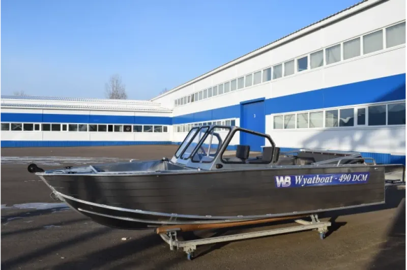 Моторная лодка Wyatboat-490 DCM Pro, фото: 21