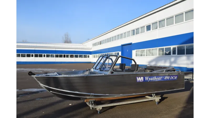 Моторная лодка Wyatboat-490 DCM Pro, фото: 9